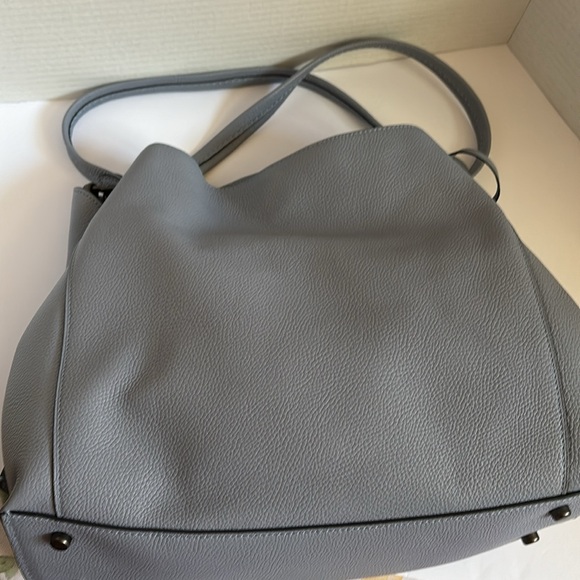 Light blue color Coach hand bag - Picture 2 of 7